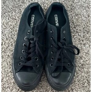 Converse Chuck Taylor All Star Low Top Black Men's 6 Women's 8